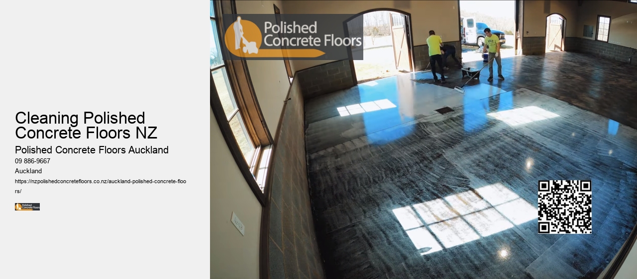 Cleaning Polished Concrete Floors NZ