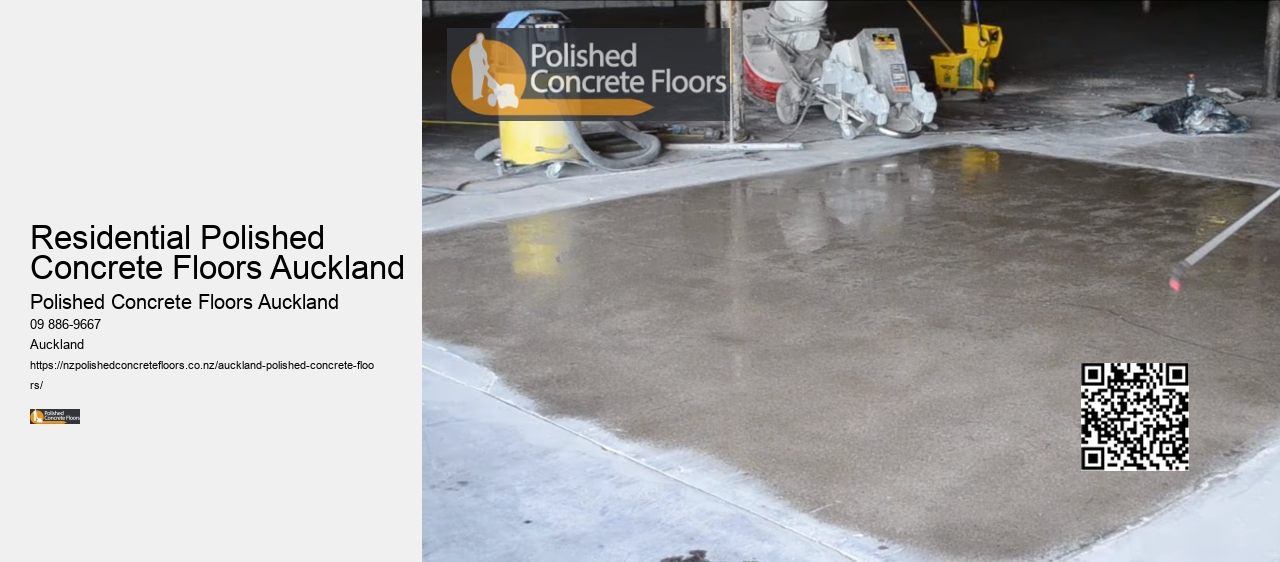 Residential Polished Concrete Floors Auckland